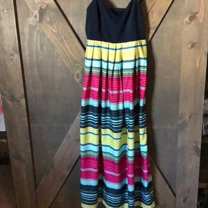 Ann Taylor multi color maxi